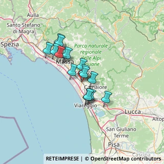 Mappa Via Eugenio Barsanti, 55045 Pietrasanta LU, Italia (10.21125)