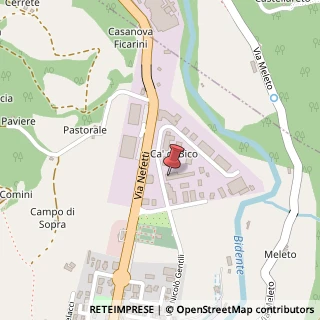 Mappa Via Giuseppe di Vittorio, 3, 47018 Santa Sofia, Forlì-Cesena (Emilia Romagna)