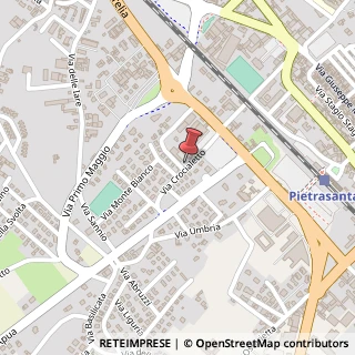 Mappa Via Crocialetto, 28, 55045 Pietrasanta, Lucca (Toscana)