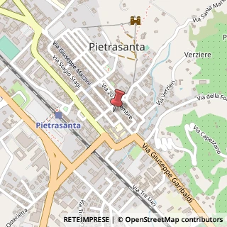 Mappa Via Giuseppe Garibaldi,  52, 55045 Pietrasanta, Lucca (Toscana)