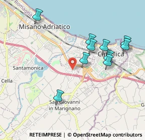 Mappa Via Tribbio di Sotto, 47842 San Giovanni in Marignano RN, Italia (2.26)