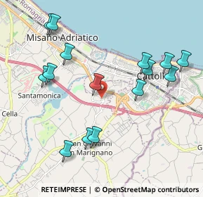 Mappa Via Tribbio di Sotto, 47842 San Giovanni in Marignano RN, Italia (2.24333)