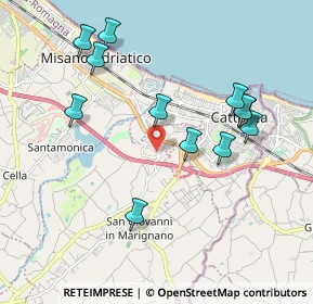 Mappa Via Tribbio di Sotto, 47842 San Giovanni in Marignano RN, Italia (2.045)