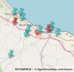 Mappa Via Tribbio di Sotto, 47842 San Giovanni in Marignano RN, Italia (3.94833)