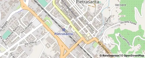 Mappa Pietrasanta