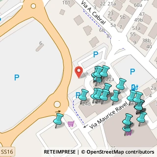 Mappa Piazza Berlinguer Enrico, 47841 Cattolica RN, Italia (0.072)