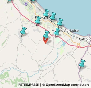 Mappa Via S. Biagio, 47843 Misano Adriatico RN, Italia (4.98182)