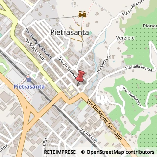 Mappa Via G. Garibaldi, 77, 55045 Pietrasanta, Lucca (Toscana)