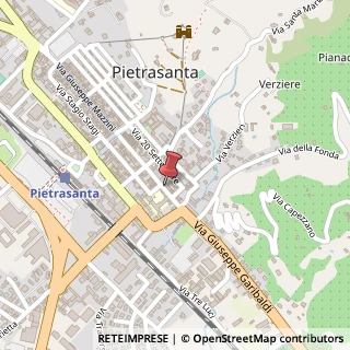 Mappa Via G. Garibaldi, 59, 55045 Pietrasanta, Lucca (Toscana)