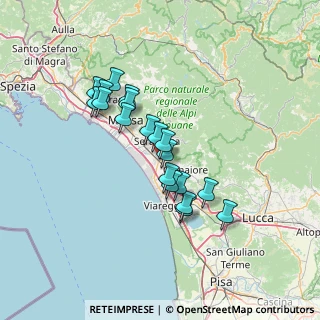 Mappa Via S. Agostino, 55045 Pietrasanta LU, Italia (11.73263)