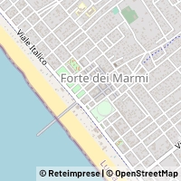 Map Forte dei Marmi