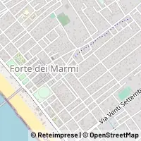 Mapa Forte dei Marmi
