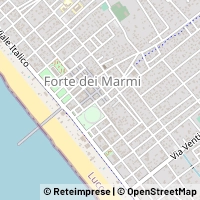 Mapa Forte dei Marmi