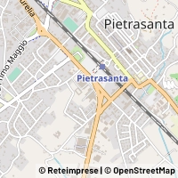 Mapa Pietrasanta