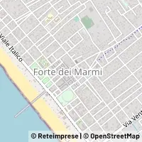 Kaart Forte dei Marmi