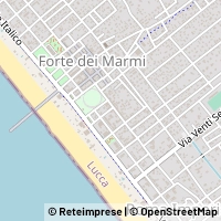 지도 Forte dei Marmi