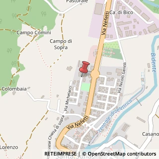 Mappa Via allende 12/a, 47018 Santa Sofia, Forlì-Cesena (Emilia Romagna)