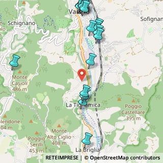 Mappa Via Val di Bisenzio, 59021 Vaiano PO, Italia (1.426)
