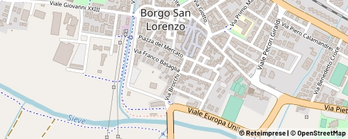 Mappa Borgo San Lorenzo