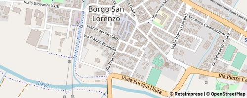 Mappa Borgo San Lorenzo