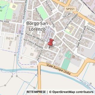 Mappa Piazza Curtatone e Montanara, 49, 50032 Borgo San Lorenzo, Firenze (Toscana)
