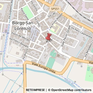 Mappa Via del Pozzino, 12, 50032 Borgo San Lorenzo, Firenze (Toscana)