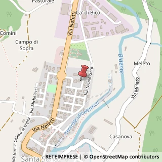Mappa Via Pietro Mascagni, 6, 47018 Santa Sofia, Forlì-Cesena (Emilia Romagna)
