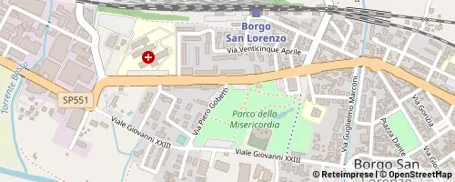 Mappa Borgo San Lorenzo