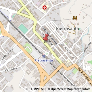 Mappa Via Oberdan, 21, 55045 Pietrasanta, Lucca (Toscana)