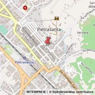Mappa Piazza del centauro, 1, 55045 Pietrasanta, Lucca (Toscana)