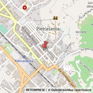 Mappa Via G. Garibaldi, 17, 55045 Pietrasanta, Lucca (Toscana)