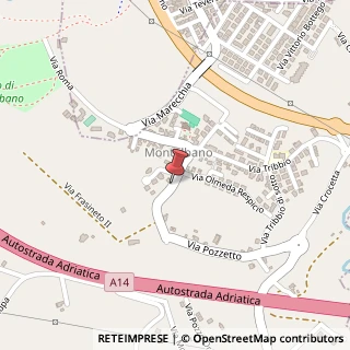 Mappa Via Montalbano, 3010, 47841 Cattolica, Rimini (Emilia Romagna)