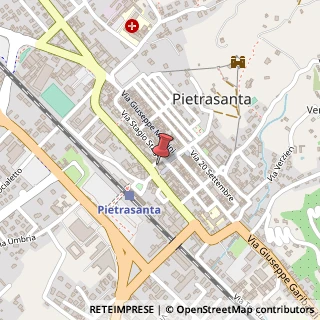 Mappa Piazza Giosuè Carducci, 52, 55045 Pietrasanta, Lucca (Toscana)