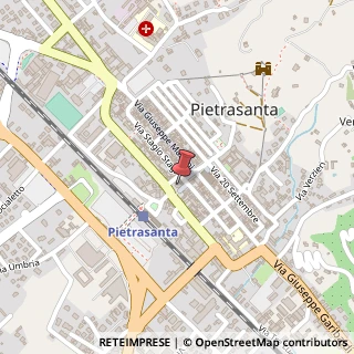 Mappa Piazza Giosuè Carducci, 32, 55045 Pietrasanta, Lucca (Toscana)