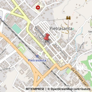Mappa Via Stagio Stagi, 22, 55045 Pietrasanta, Lucca (Toscana)