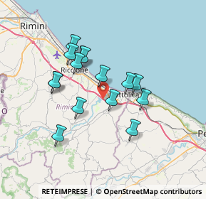 Mappa Via Frasineto, 47842 San Giovanni in Marignano RN, Italia (6.096)