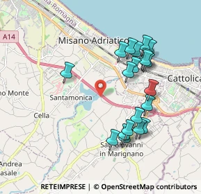 Mappa Via Frasineto, 47842 San Giovanni in Marignano RN, Italia (1.911)
