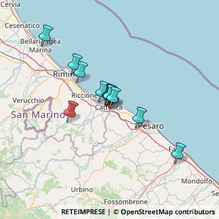 Mappa Via Sabin, 47841 Cattolica RN, Italia (10.205)