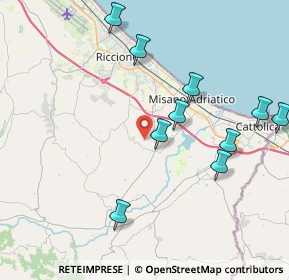 Mappa Via Cà Francioni, 47843 Misano Adriatico RN, Italia (4.77)