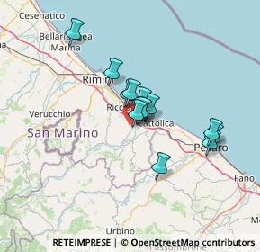 Mappa Via Cà Francioni, 47843 Misano Adriatico RN, Italia (10.06462)