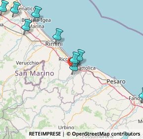 Mappa Via Cà Francioni, 47843 Misano Adriatico RN, Italia (24.07545)