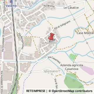 Mappa Via di Sofignano, 59021 Vaiano PO, Italia, 59021 Vaiano, Prato (Toscana)