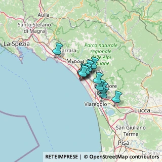 Mappa Via Palestro, 55042 Forte dei Marmi LU, Italia (6.72385)