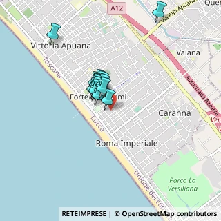 Mappa Via Palestro, 55042 Forte dei Marmi LU, Italia (0.58533)
