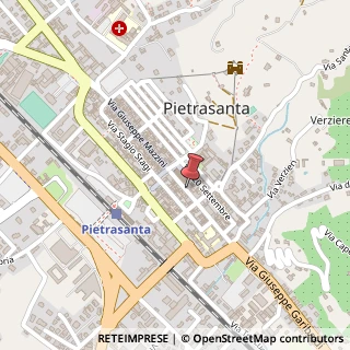 Mappa Via G. Garibaldi, 11, 55045 Pietrasanta, Lucca (Toscana)