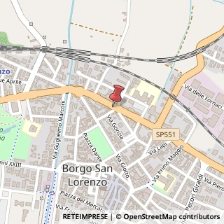 Mappa Viale IV Novembre, 16, 50032 Borgo San Lorenzo, Firenze (Toscana)