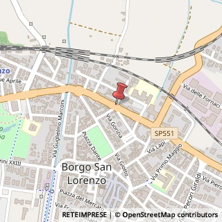 Mappa Viale IV Novembre, 49, 50032 Borgo San Lorenzo, Firenze (Toscana)