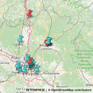 Mappa Via Firenze, 50032 Borgo San Lorenzo FI, Italia (18.83467)