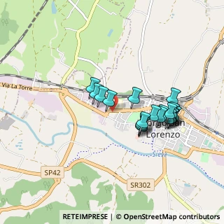Mappa Viale Resistenza, 50032 Borgo San Lorenzo FI, Italia (0.815)