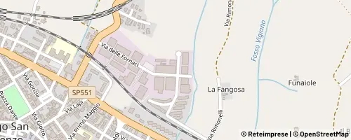 Mappa Borgo San Lorenzo